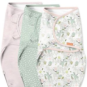 Swaddle Me and Aden & Anais Swaddle Wraps for 0-3 months baby